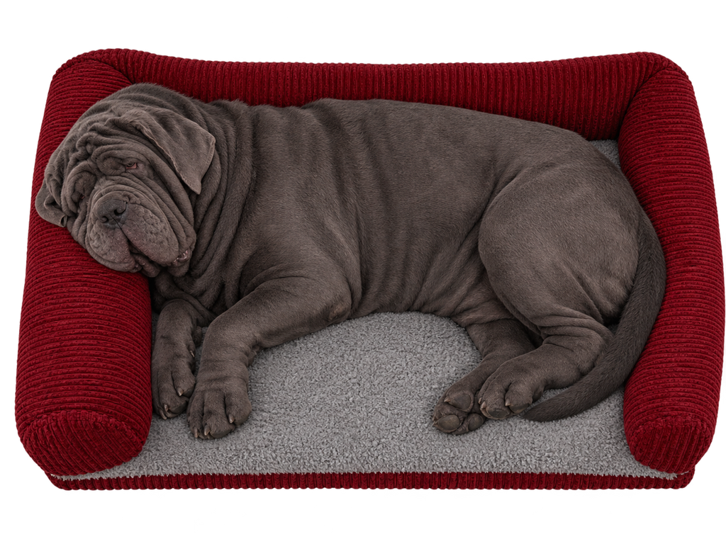 CUCCIA DIVANO per cani in CORDUROY -Comfort Extra Large