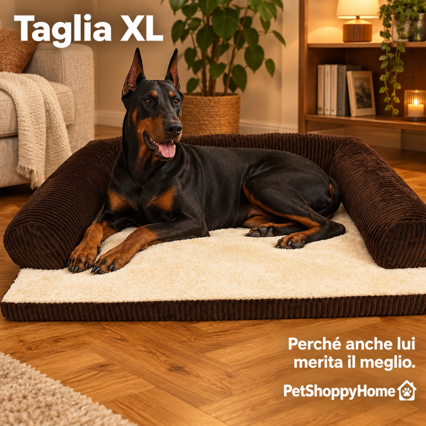 Cuccia Divano per Cani in Corduroy – A PARTIRE DA..